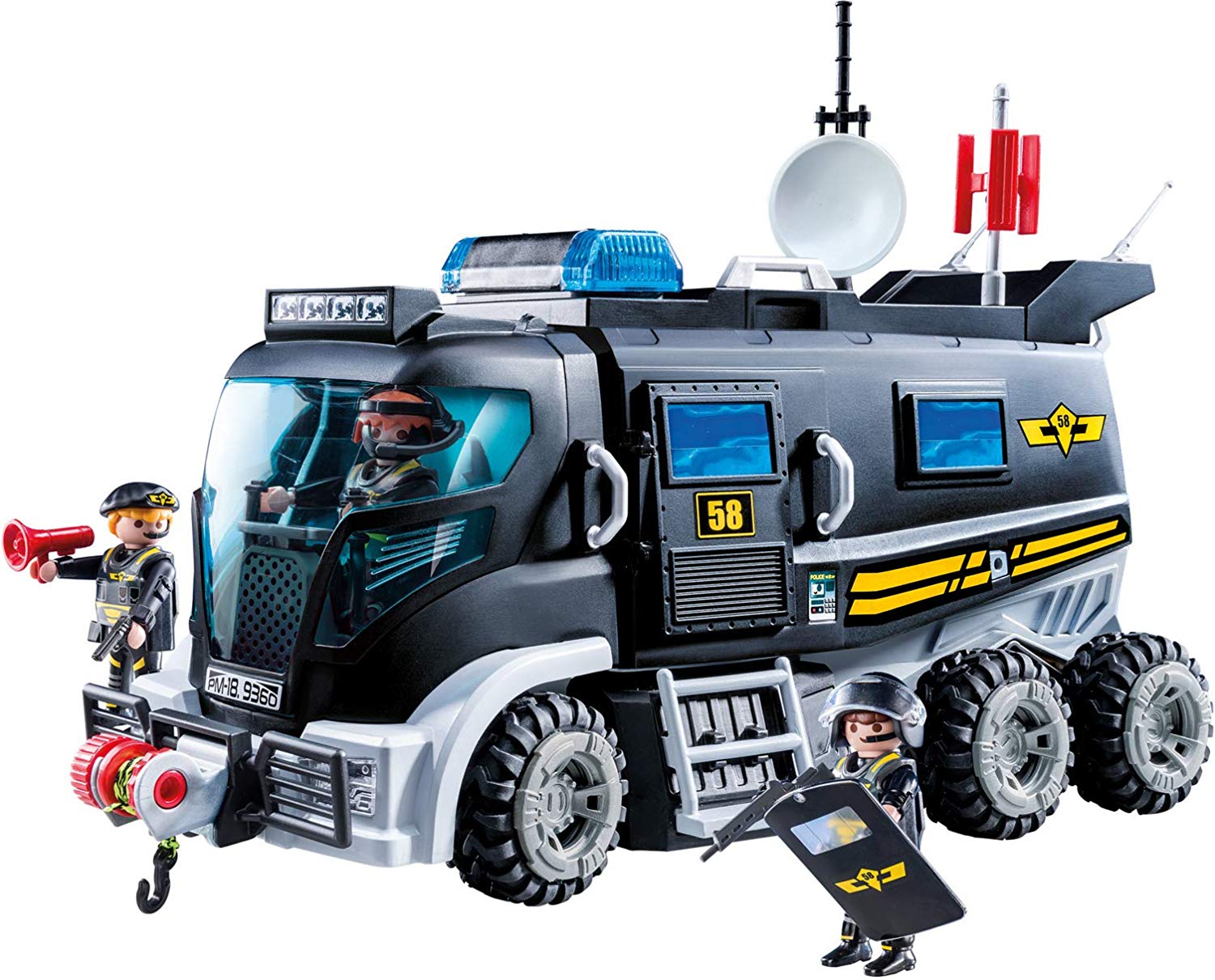 Игровой набор из серии Полиция - Тактическое подразделение: грузовик  